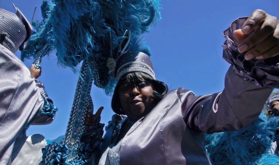 Tamara and the VIP Ladies second line parade, March 2012, photo by CR Photography.